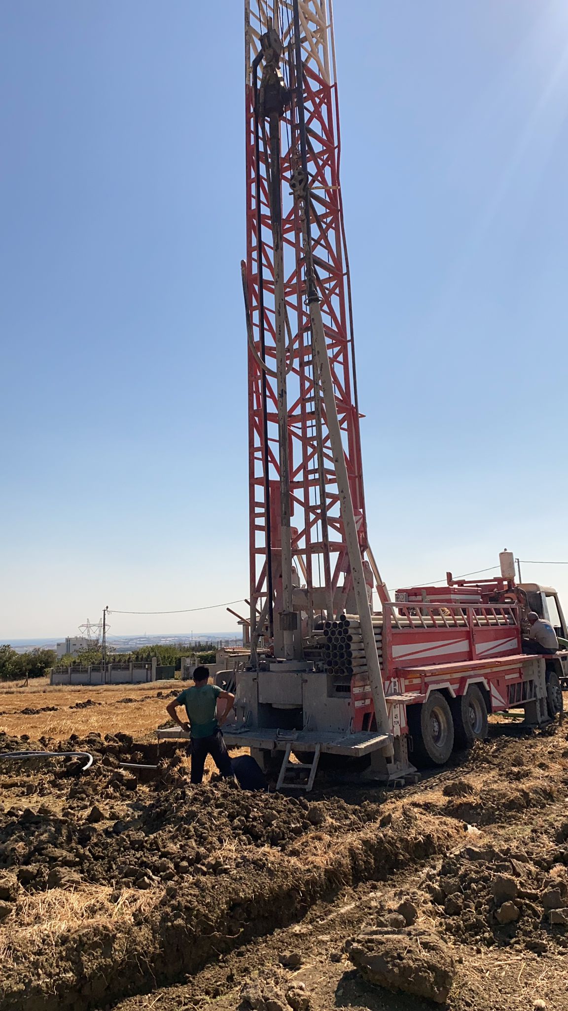 Silivri’de Su Kuyusu Açma Süreci